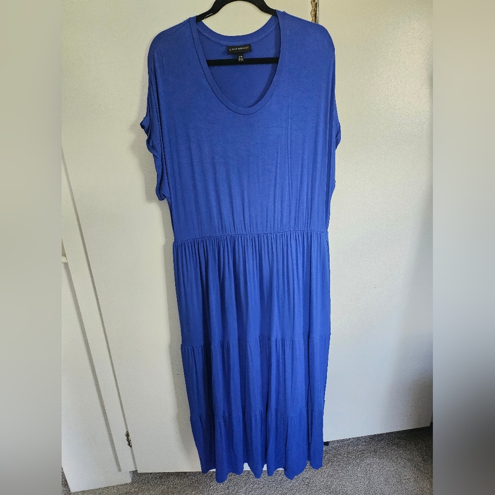Vibrant Blue Maxi Dress